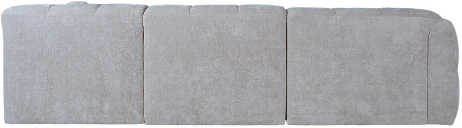 Home4You Kampinė sofa FORTE U formos RC, smėlio spalvos