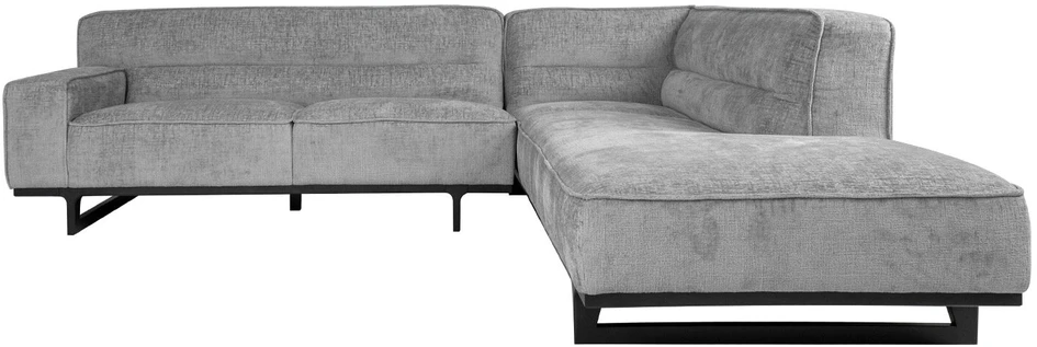 Home4You Kampinė sofa HASSO RC, Pilka