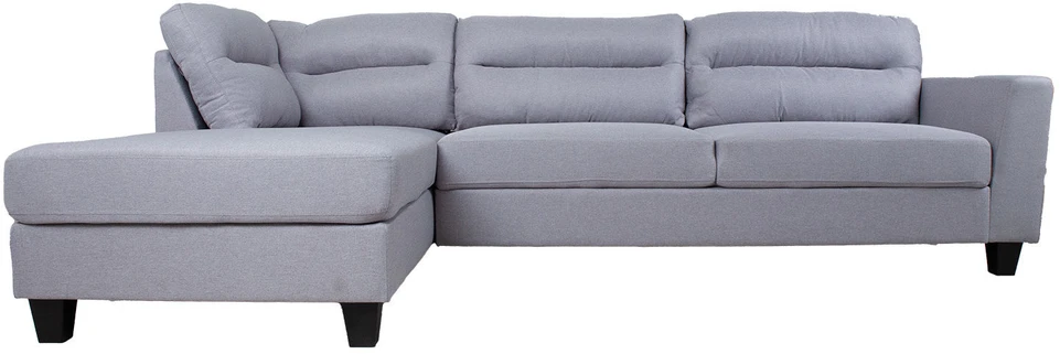 Home4You Kampinė sofa HELSINKI KK, šviesiai pilka.