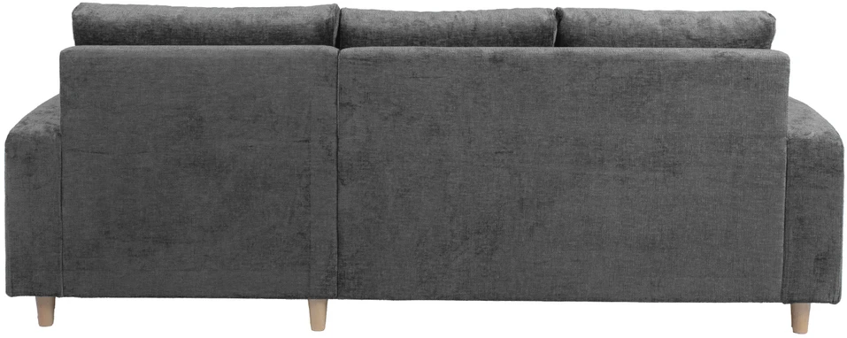 Home4You Kampinė sofa KARL RC Pilka, 240x154 cm, Dešininė pusė