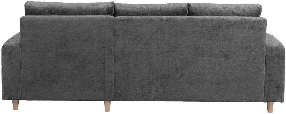 Home4You Kampinė sofa KARL RC Pilka, 240x154 cm, Dešininė pusė