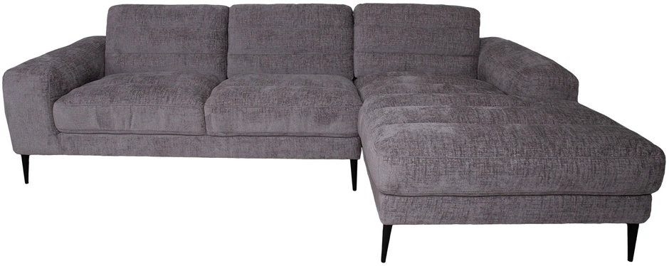 Home4You Kampinė sofa KRISTY RC pilka