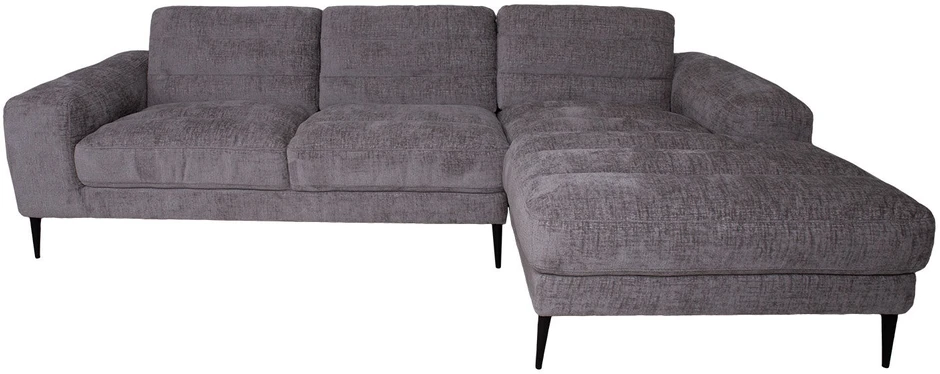 Home4You Kampinė sofa KRISTY RC pilka