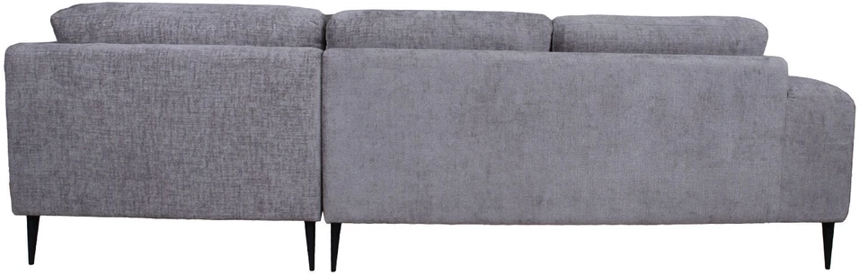 Home4You Kampinė sofa KRISTY RC pilka