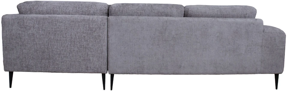 Home4You Kampinė sofa KRISTY RC pilka