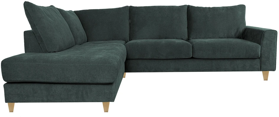 Home4You Kampinė sofa LAYLA LC, žalia