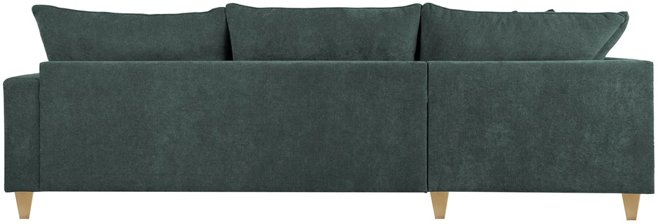 Home4You Kampinė sofa LAYLA LC, žalia