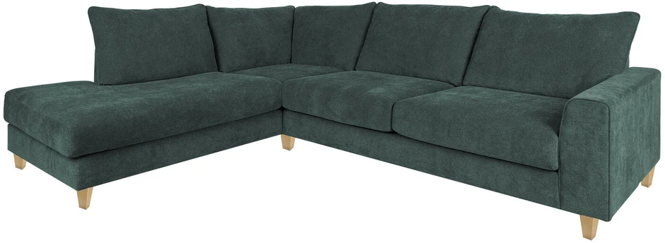 Home4You Kampinė sofa LAYLA LC, žalia