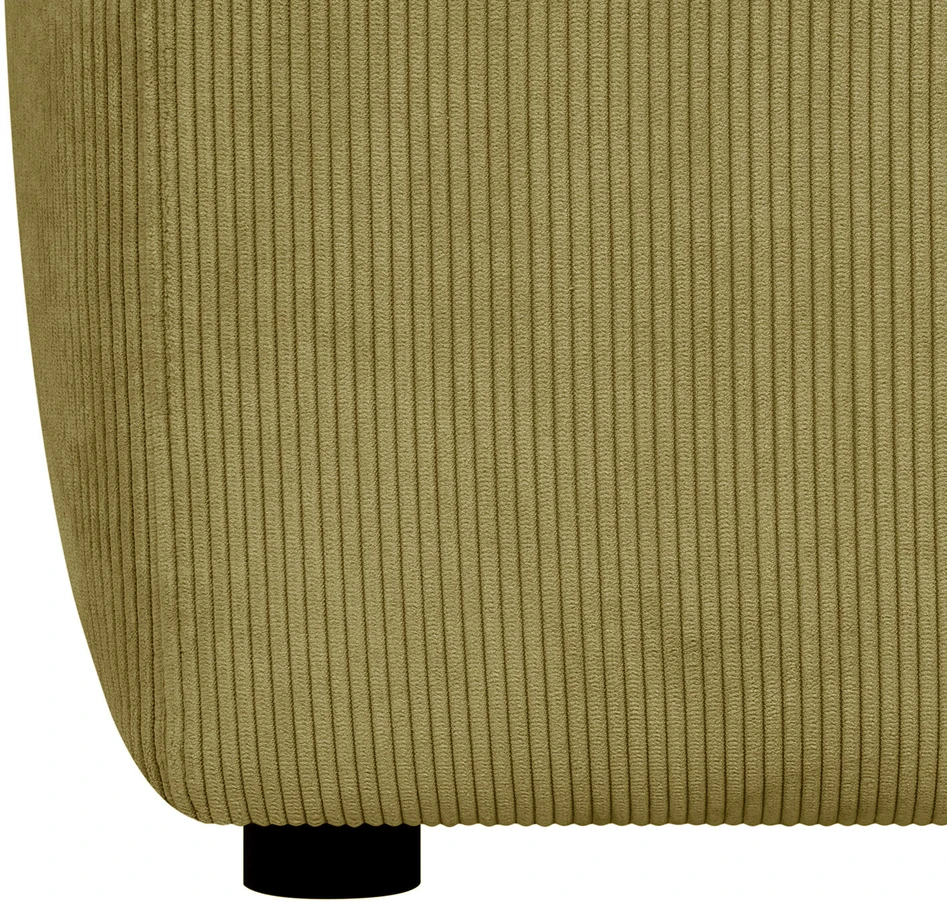 Home4You Kampinė sofa LEHTE dešinioji kampinė, žalia