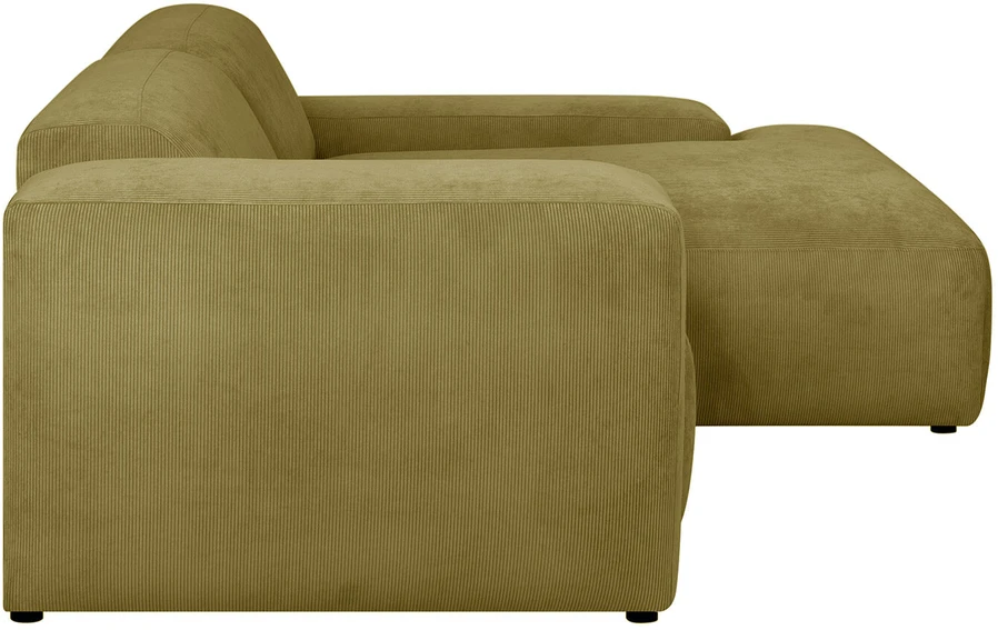 Home4You Kampinė sofa LEHTE dešinioji kampinė, žalia