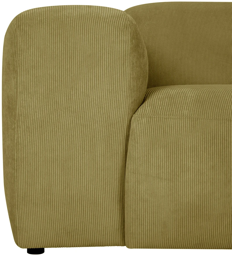 Home4You Kampinė sofa LEHTE dešinioji kampinė, žalia