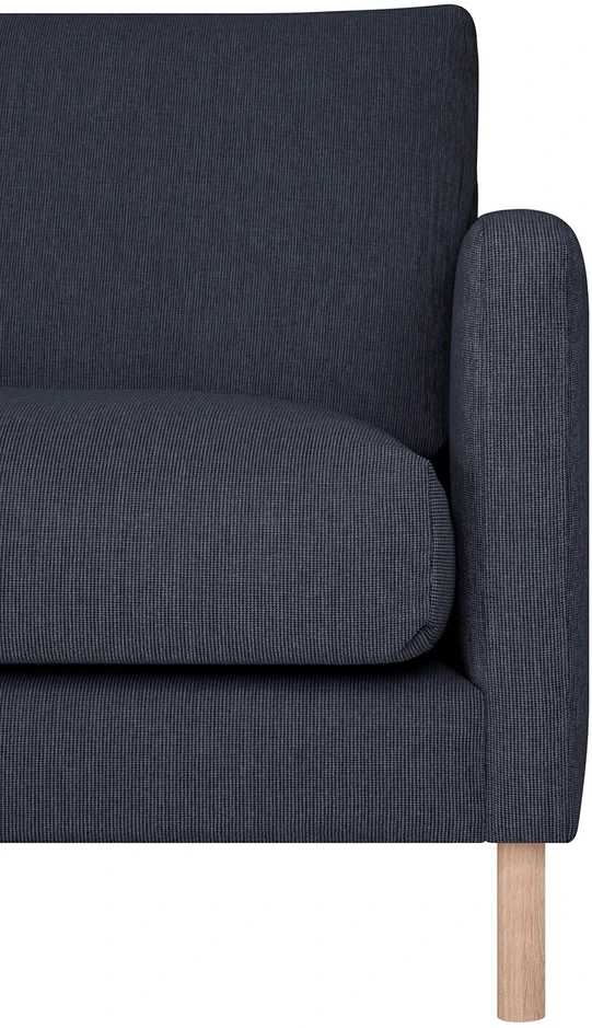 Home4You Kampinė sofa LISANNA LC, mėlyna