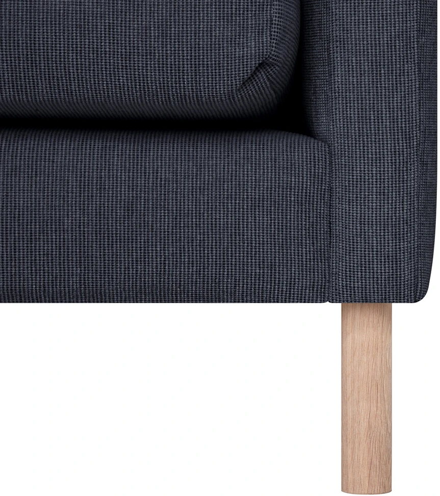 Home4You Kampinė sofa LISANNA LC, mėlyna
