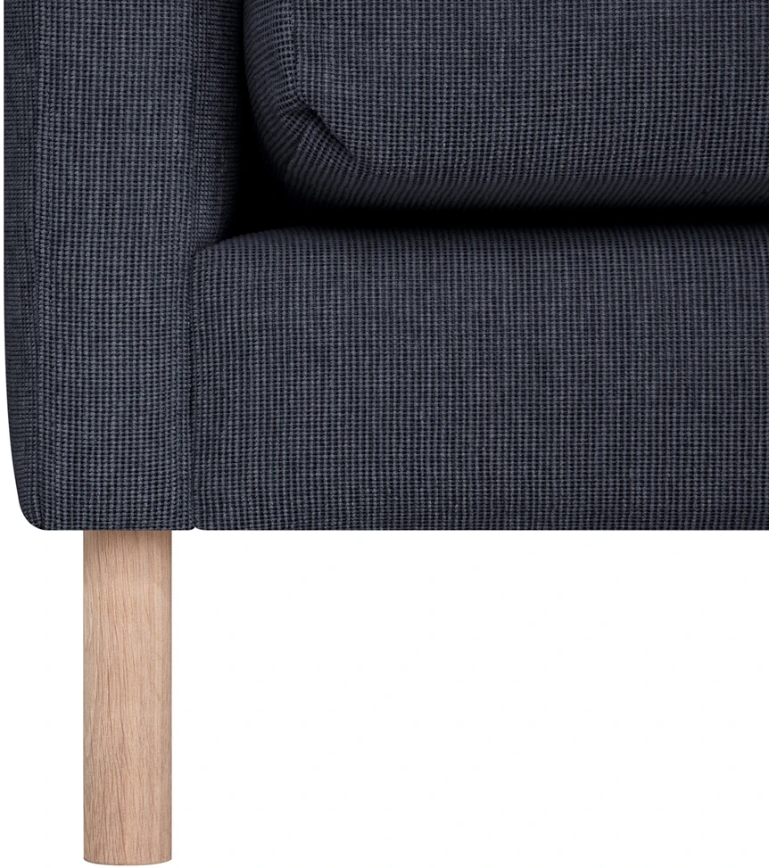 Home4You Kampinė sofa LISANNA RC, mėlynos spalvos