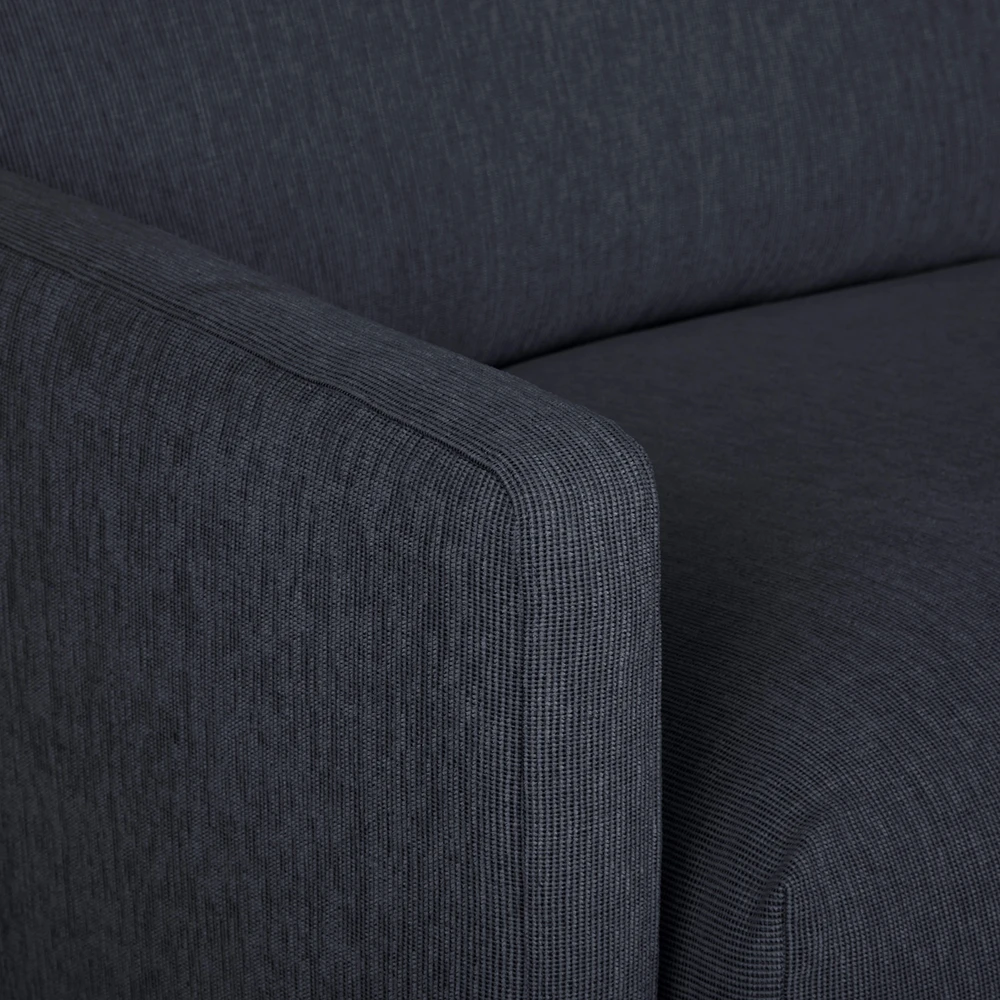 Home4You Kampinė sofa LISANNA RC, mėlynos spalvos
