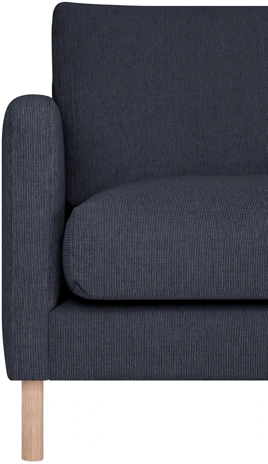 Home4You Kampinė sofa LISANNA RC, mėlynos spalvos