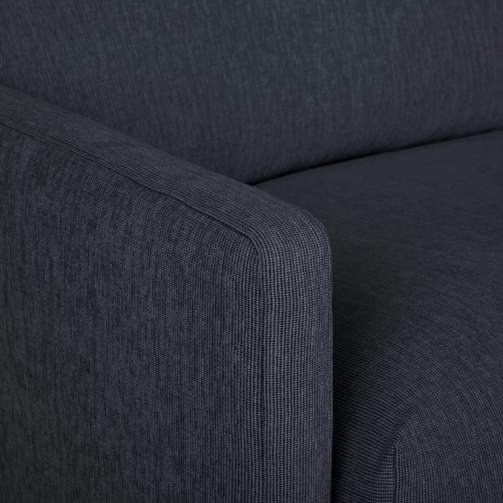 Home4You Kampinė sofa LISANNA RC, mėlynos spalvos
