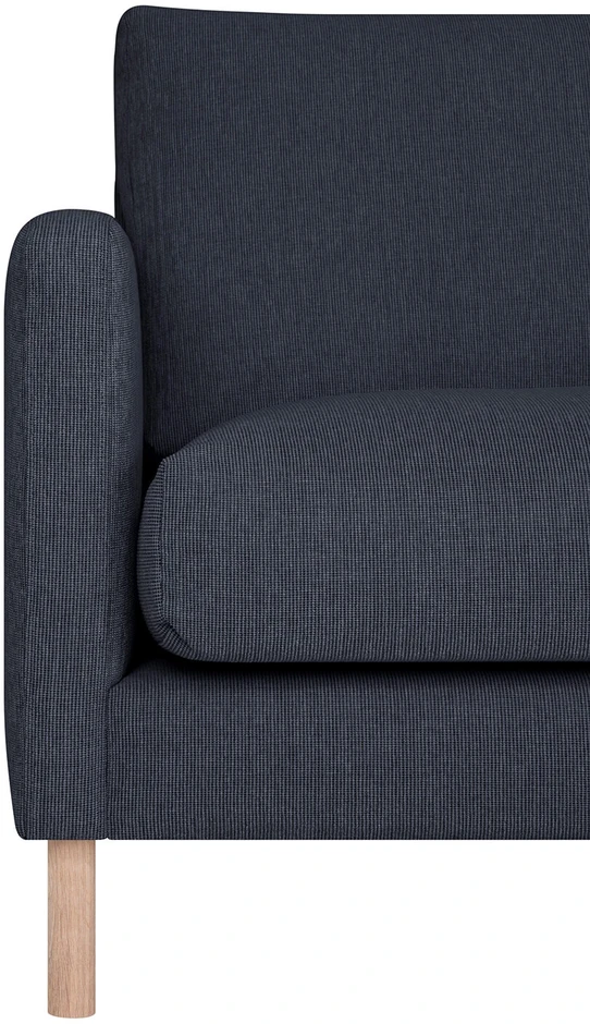 Home4You Kampinė sofa LISANNA RC, mėlynos spalvos