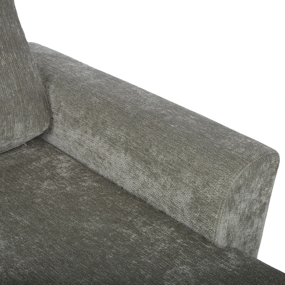 Home4You Kampinė sofa-lova INGA šviesiai žalia