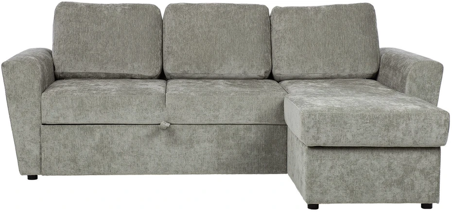 Home4You Kampinė miegamoji sofa „INGA“, šviesiai žalia