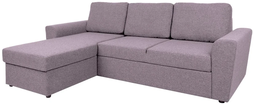 Home4You Kampinė sofa lova INGMAR vintage rožinė