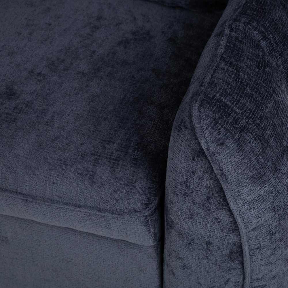 Home4You Mėlyna Kampinė sofa-lova CLOUD mėlyna