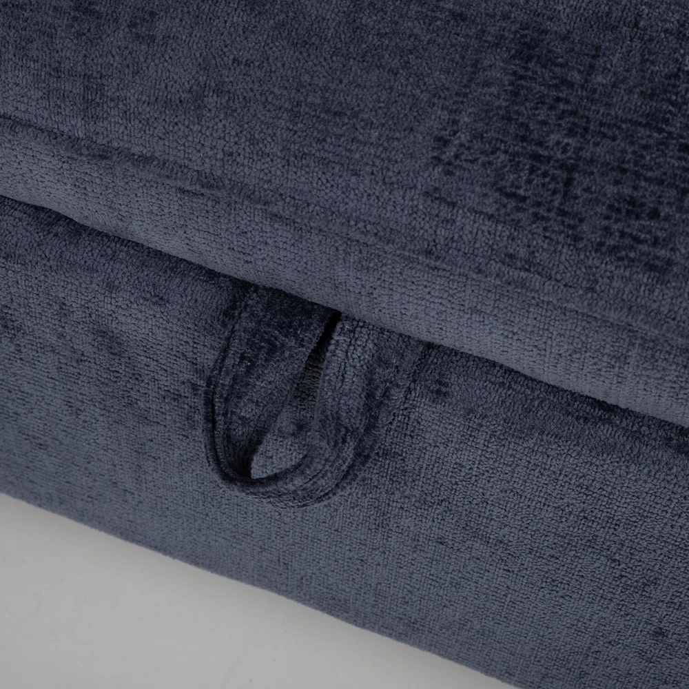 Home4You Mėlyna Kampinė sofa-lova CLOUD mėlyna