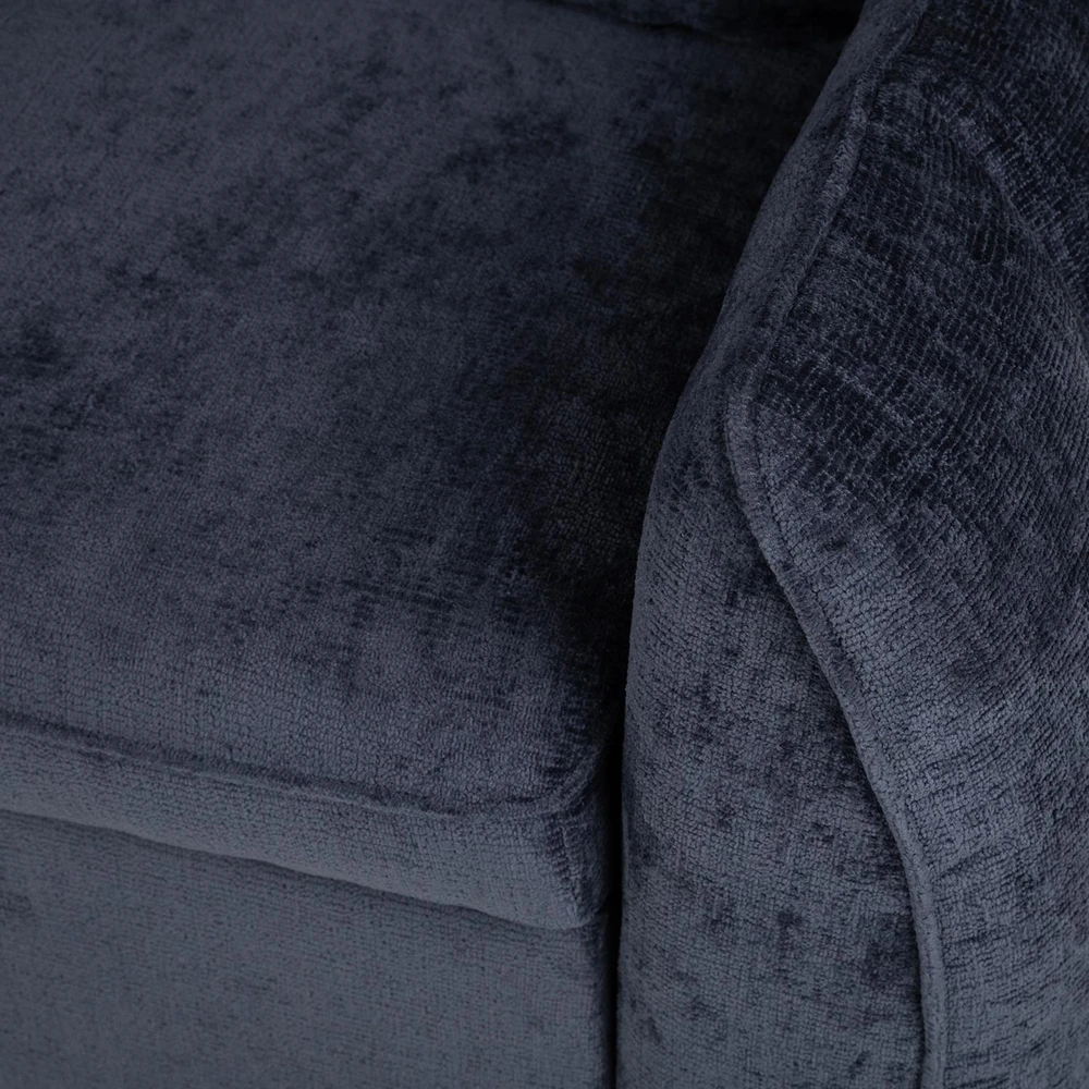 Home4You Mėlyna Kampinė sofa-lova CLOUD mėlyna