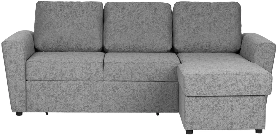 Home4You Kampinė sofa-lova INGA pilka