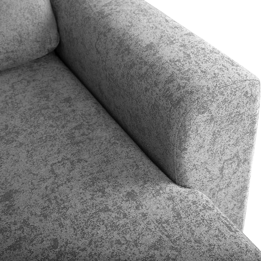 Home4You Kampinė sofa-lova INGA pilka