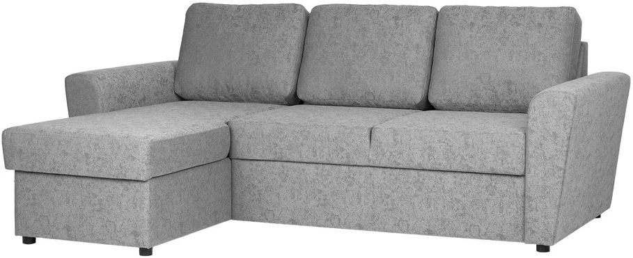 Home4You Kampinė sofa-lova INGA pilka