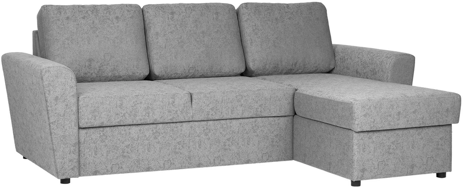 Home4You Kampinė sofa-lova INGA pilka