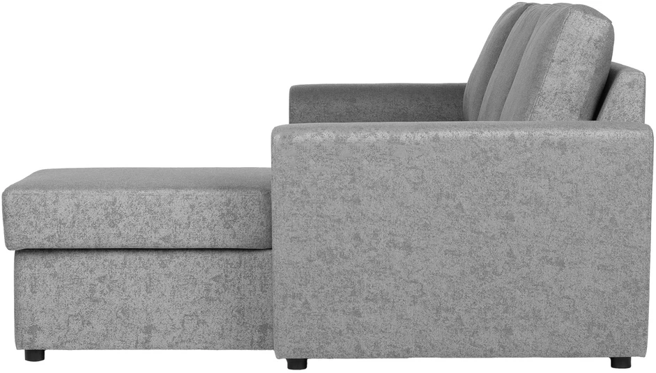Home4You Kampinė sofa-lova INGA pilka