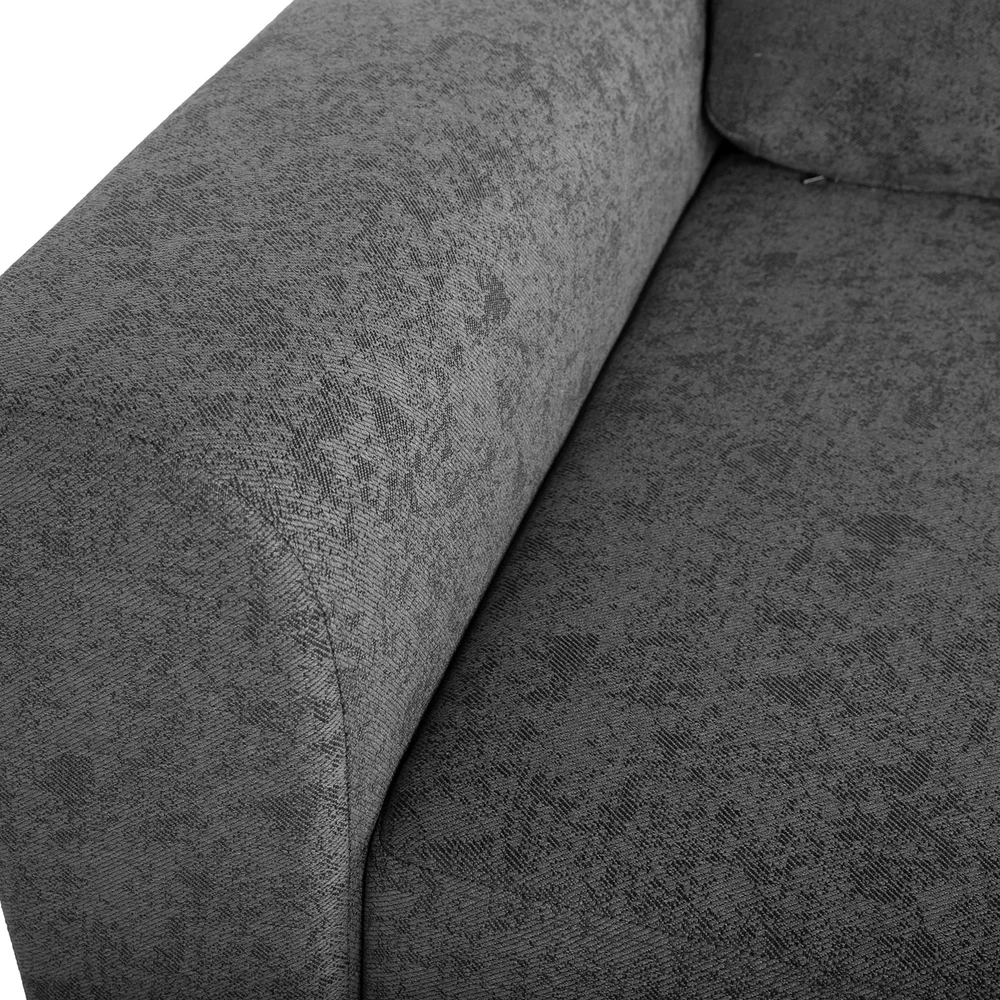 Home4You Kampinė sofa-lova INGA pilka