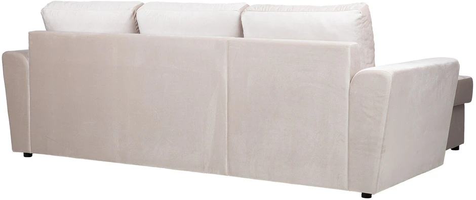 Home4You Kampinė miegamoji sofa „INGMAR“, smėlio spalvos