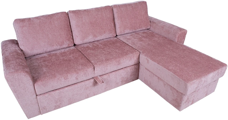 Home4You Kampinė sofa-lova INGMAR Rožinė