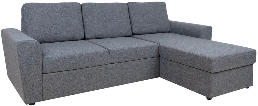 Home4You Kampinė sofa lova INGMAR pilka