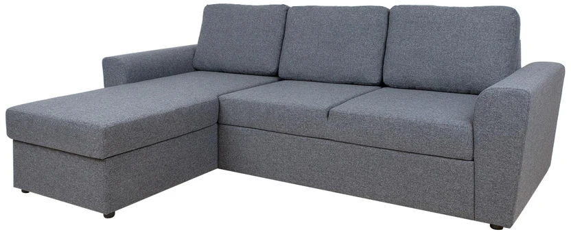 Home4You Kampinė sofa lova INGMAR pilka