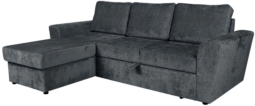 Home4You Sofa-lova kampinė INGMAR Antracito spalvos