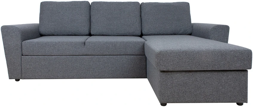 Home4You Kampinė sofa lova INGMAR pilka