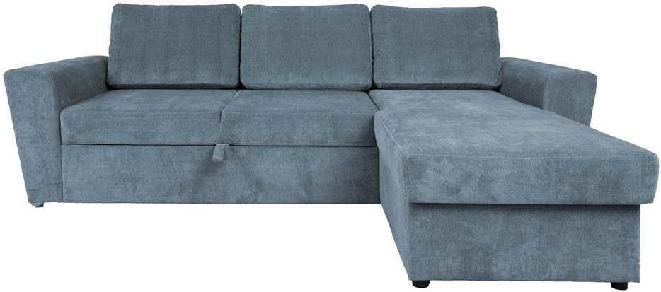 Home4You Kampinė sofa-lova INGMAR Jūros mėlyna