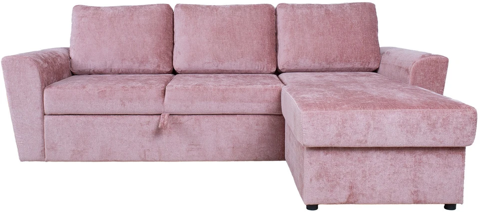 Home4You Kampinė sofa-lova INGMAR Rožinė