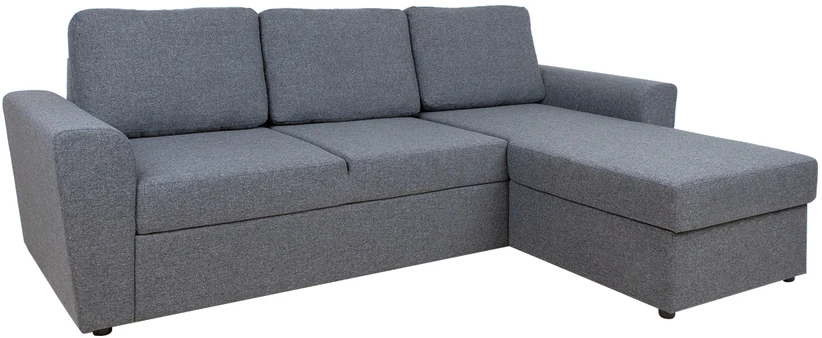Home4You Kampinė sofa lova INGMAR pilka