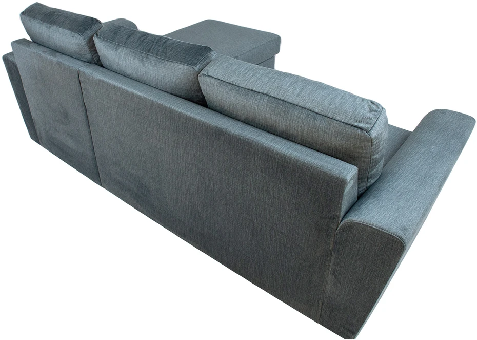 Home4You Kampinė sofa-lova INGMAR, tamsiai pilka