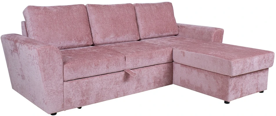 Home4You Kampinė sofa-lova INGMAR Rožinė