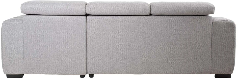 Home4You Kampinė sofa-lova ODELIA RC, pilka