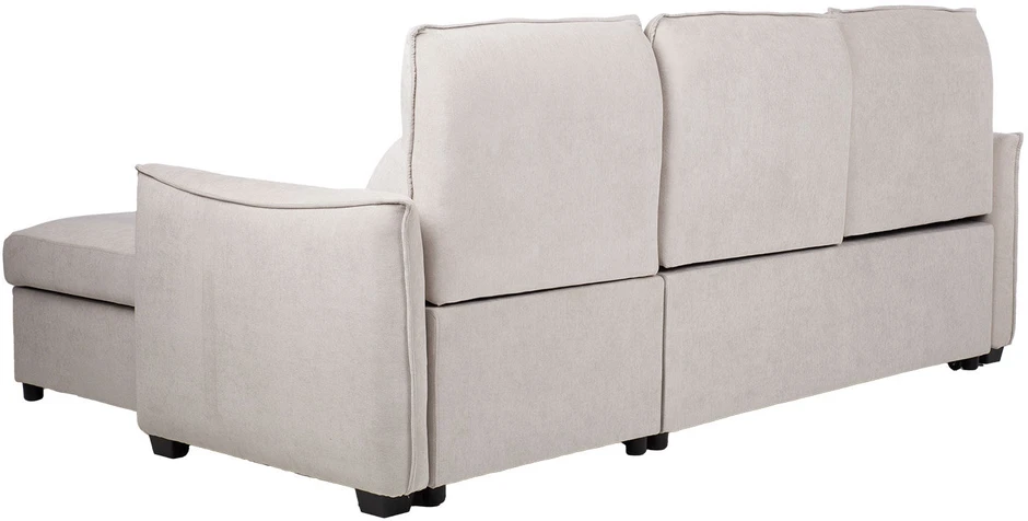 Home4You Kampinė sofa-lova „SCALA“, šviesiai pilkos spalvos