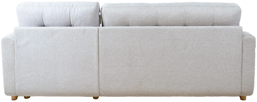 Home4You Kampinė sofa-lova WAIOLA pilka