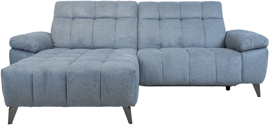 Home4You Elektrinė kampinė sofa LUZERN kairysis kampinis