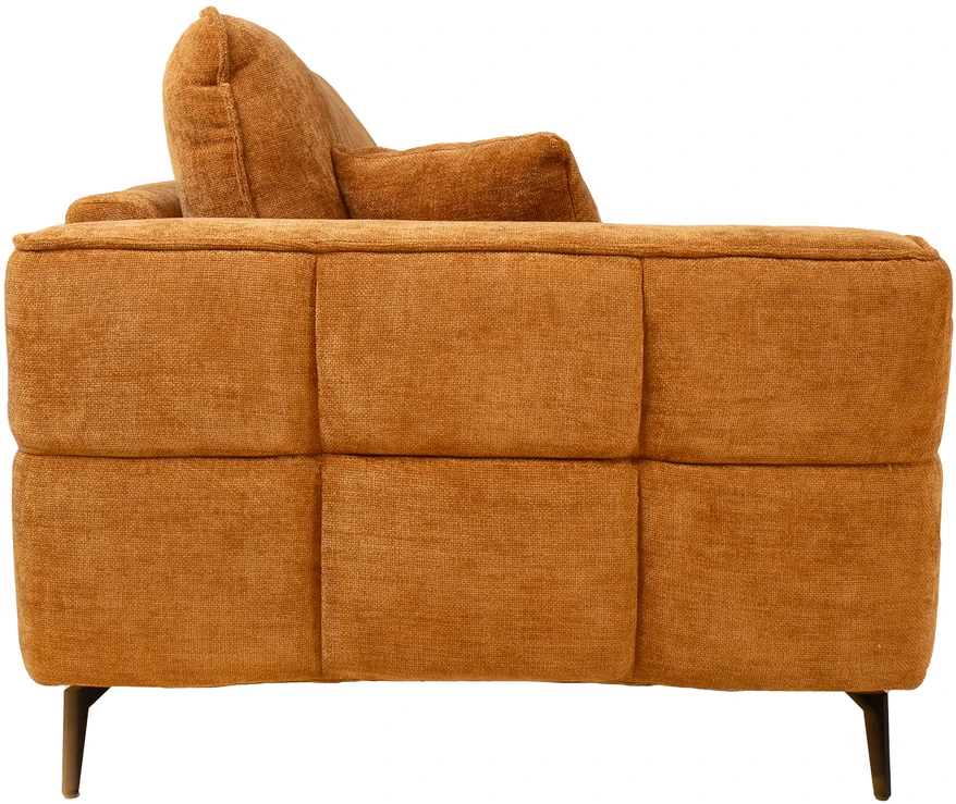 Home4You Kampinė sofa OLIVIA RC, ruda